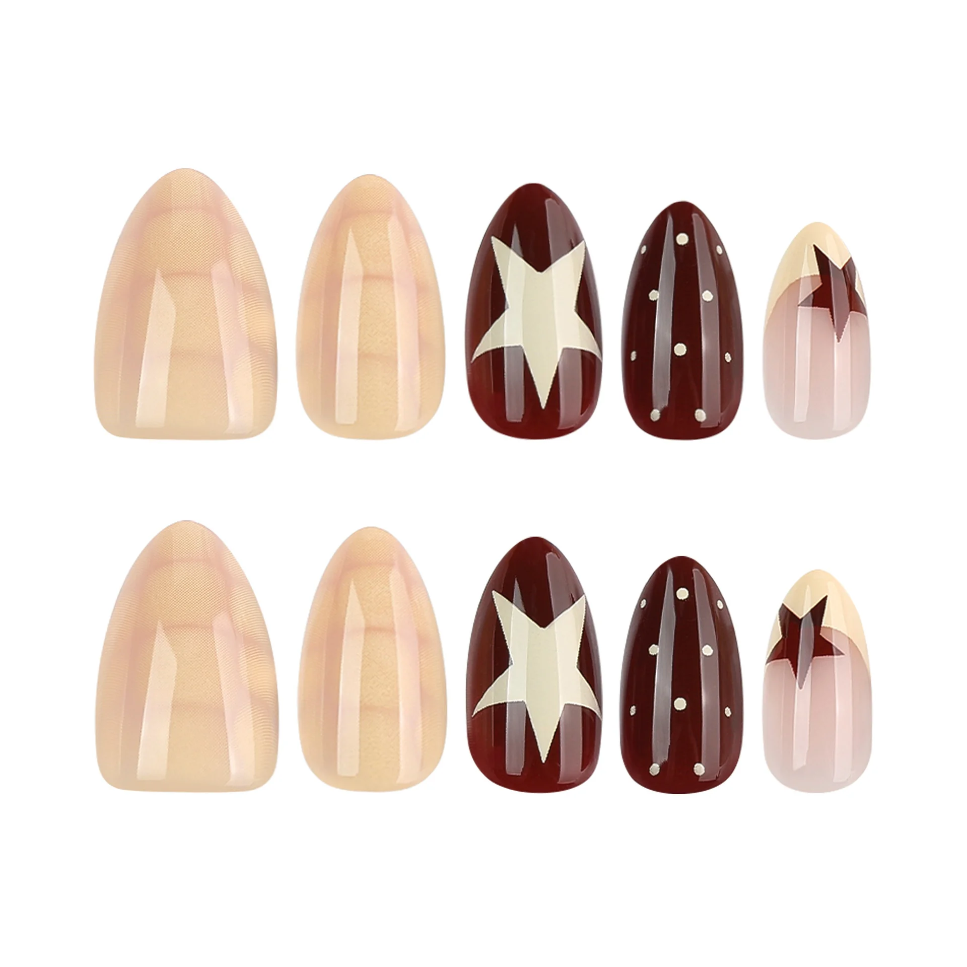 Uv Nail Lamp - Proste modne paznokcie z nadrukiem w
