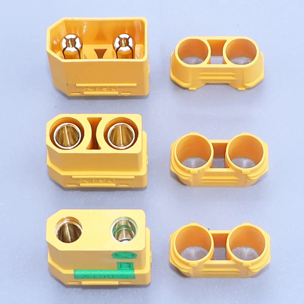 XT90 Male Female Power Charging Plug Shell XT90S Anti-fire Connector Electric Vehicle Lithium Battery Modification Interface