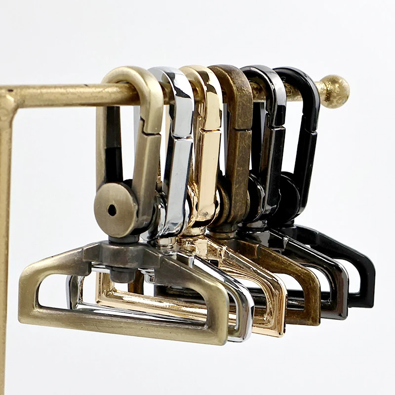 

Meetee 2/5/10Pcs Metal Swivel Lobster Buckles for Belt 25/32/38mm Bag Strap Carabiner Clips Dog Collar Trigger Snap Hook Clasp
