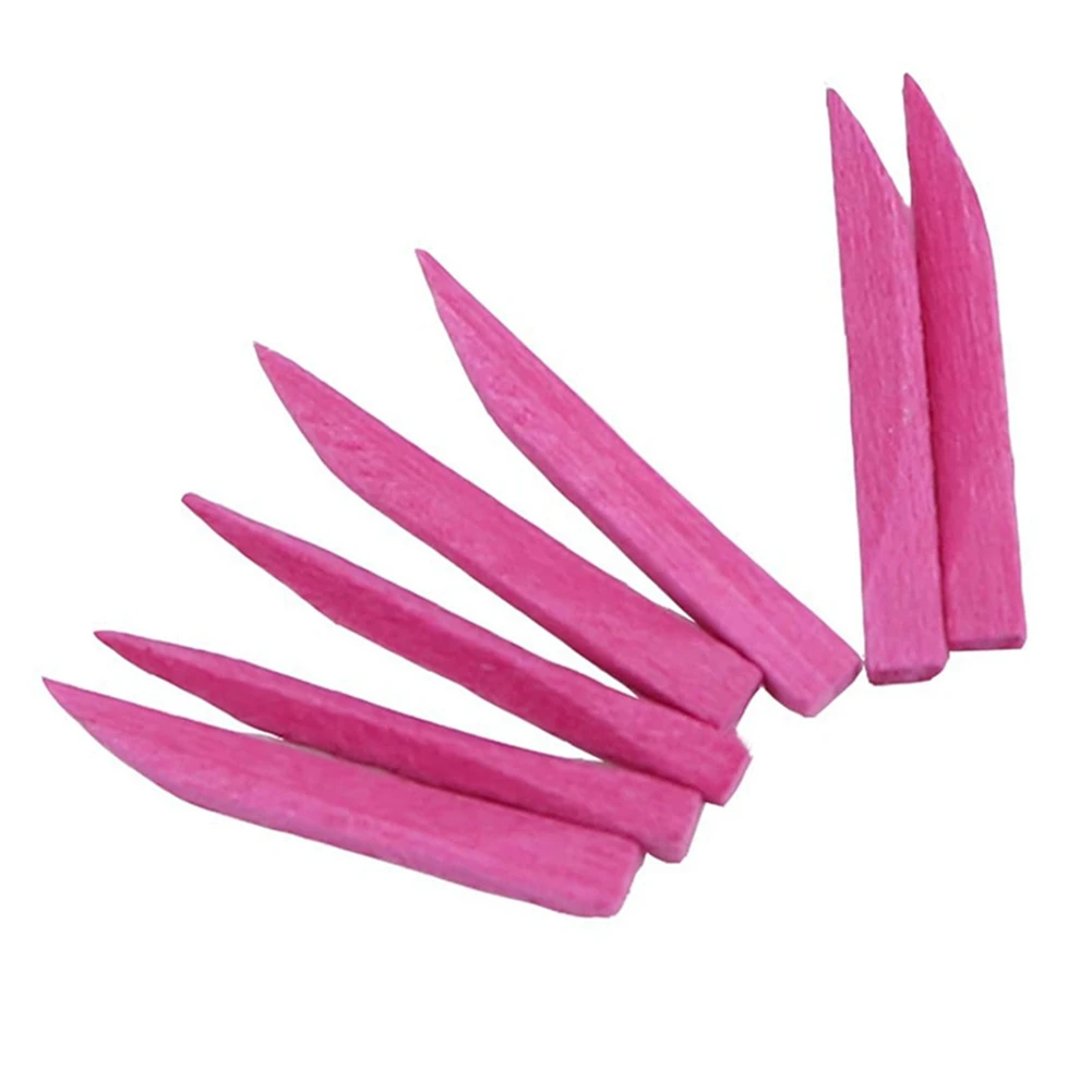 New 600Pcs Dental Wooden Wedges, Colorful Wood Dental Matrix Wedges Space Wedge, Disposable Fixing Materials