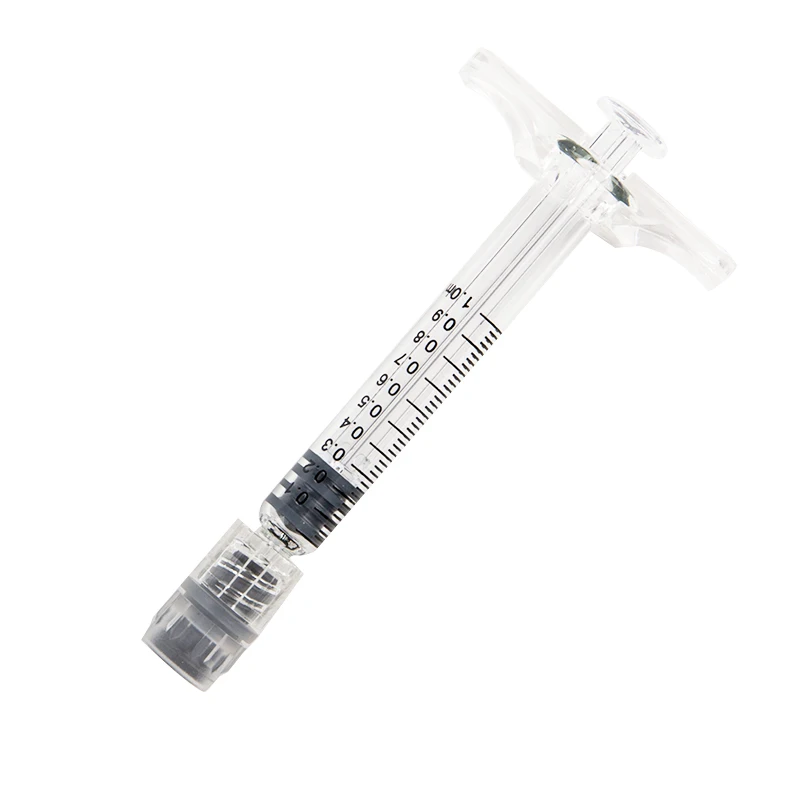 Portable Dispenser 1ml Borosilicate Glass Oil Syringe For Refill Cosmetic Liquid Essential Oil Tools