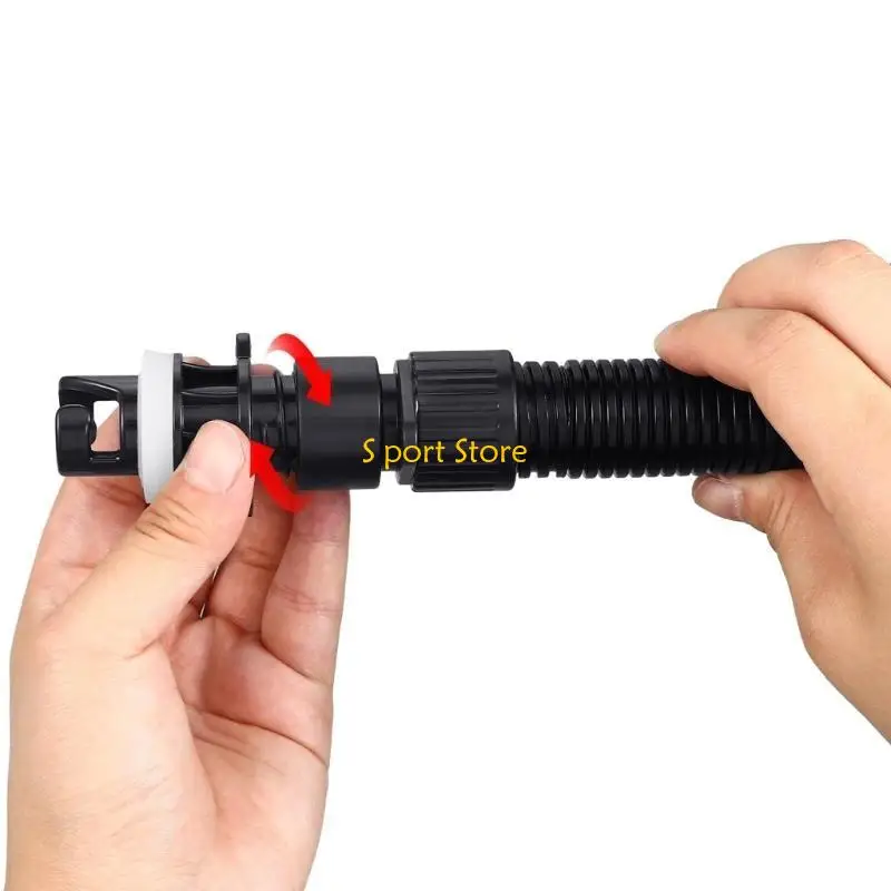 

U2jb Paddle Board Pucks Adapter Hose Kayak Air Pumps Tube с 7 соплавами воздушных клапанов