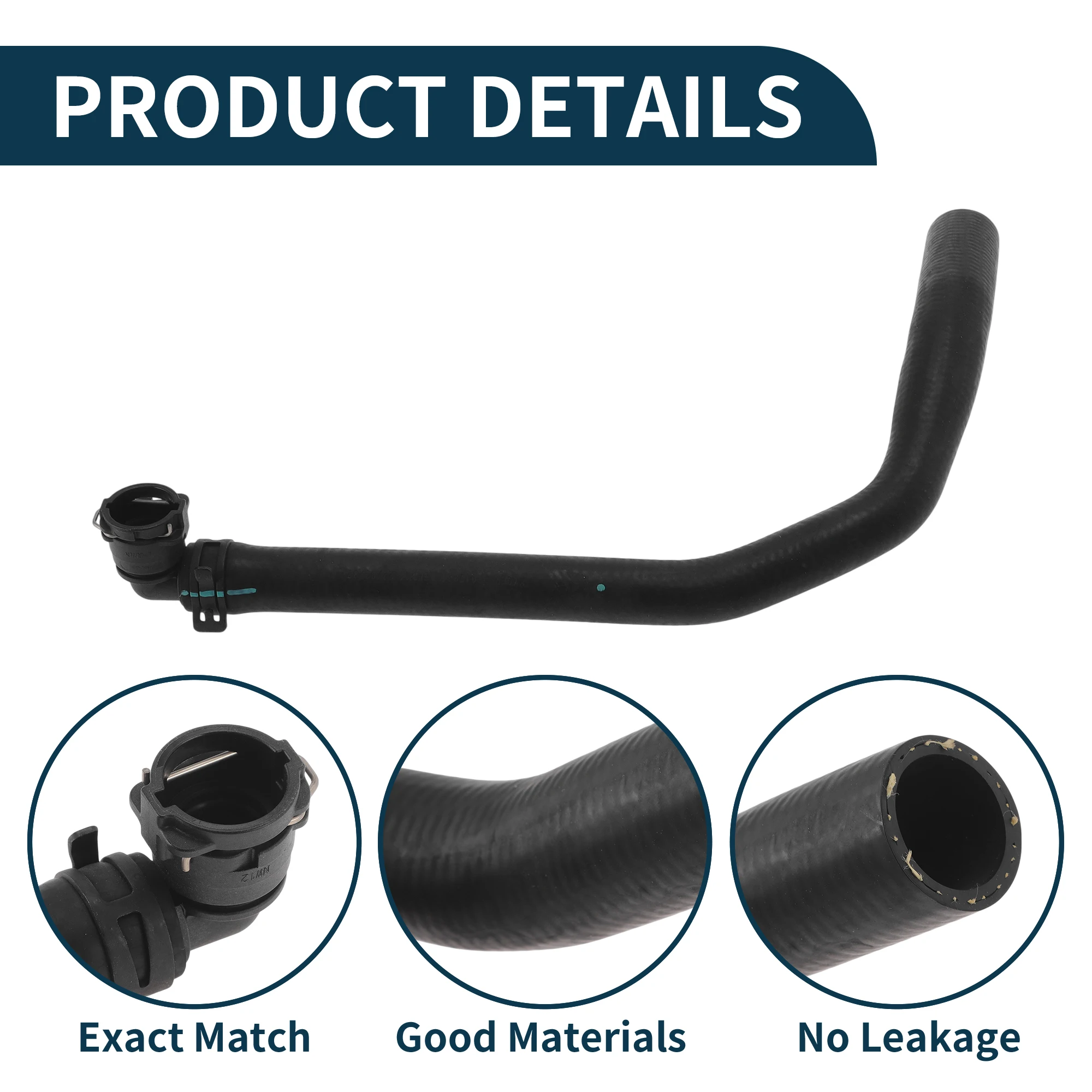 

UXCELL Шланг радиатора Шланг нагревателя Выпускной шланг радиатора No LR017364 для Land Rover для Range Rover III 2012, труба охлаждающей жидкости