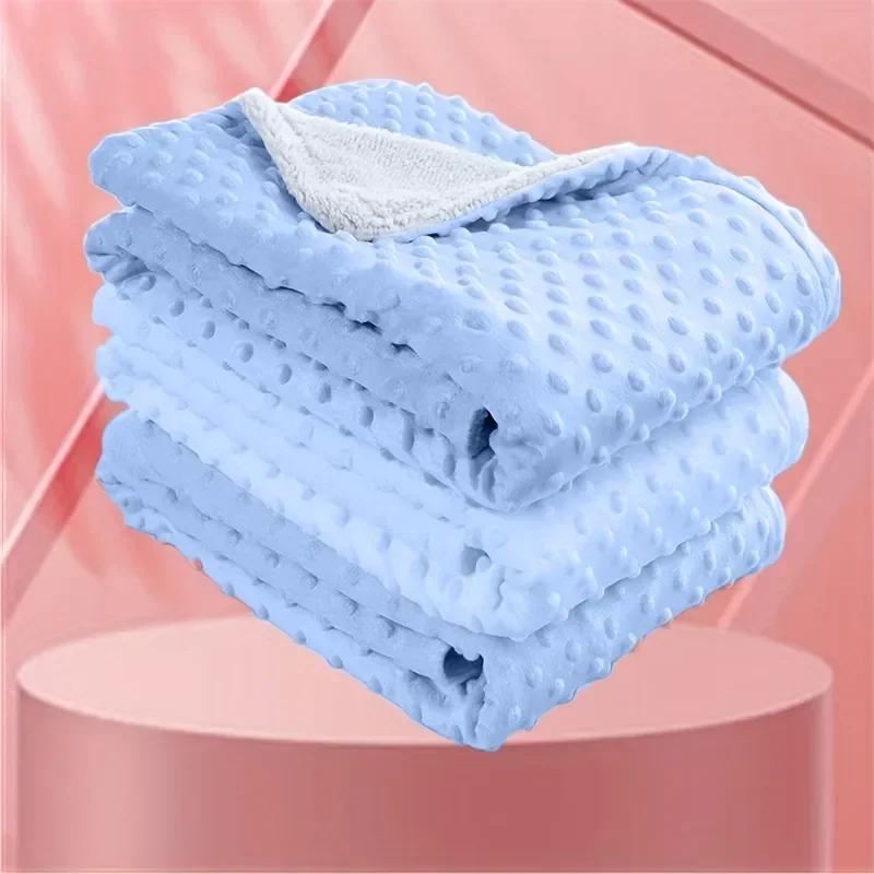 

Baby Blanket Swaddling Warm Soft Fleece Blanket Winter Bedding Quilts Baby Bedding Swaddling Bag