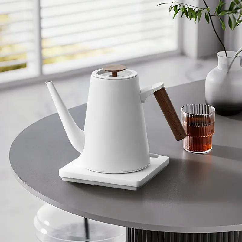 Stainless Steel Electric Kettle Automatic Power Off Mute Boiling Pot for Home Hotel Small Capacity Fast Heating Water Boiler
