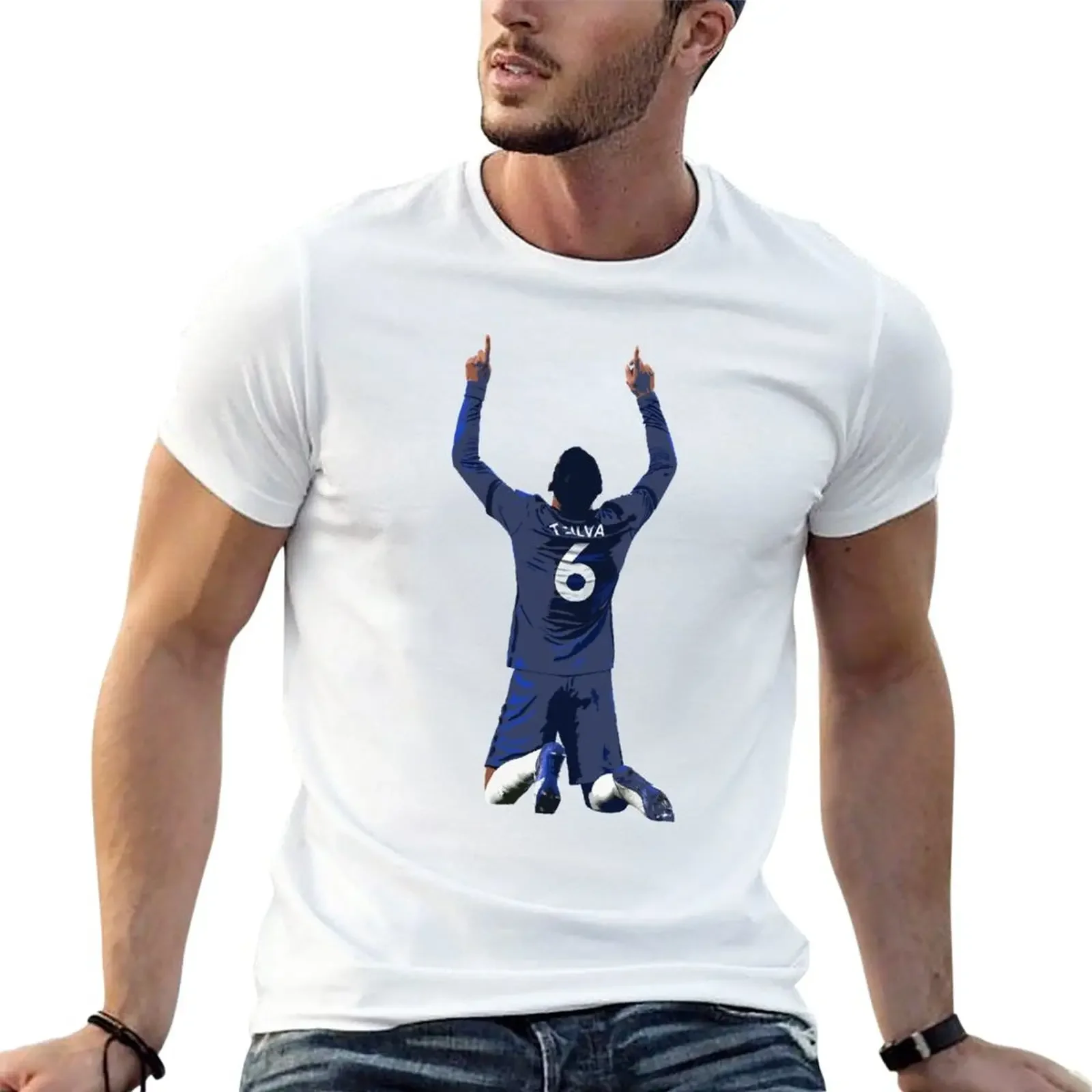 Thiago silva T-Shirt Tee shirt black t shirt sweat shirts slim fit t shirts for menAnime Graphic T-shirts for Men Clothing