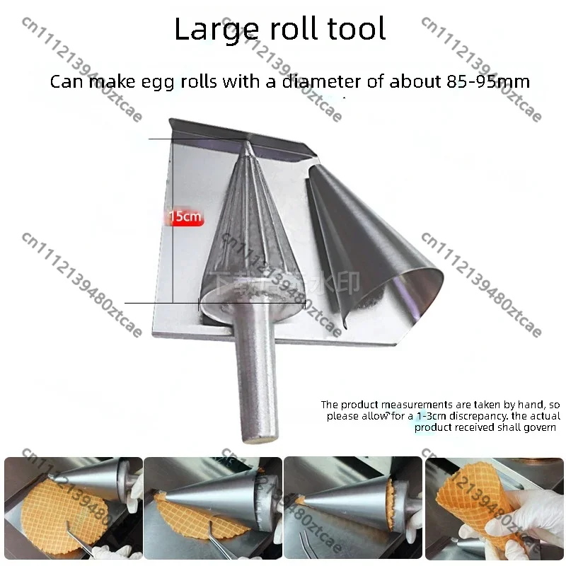 Manual Ice Cream Cone Maker Waffle Cone Mold Waffle Cone Maker