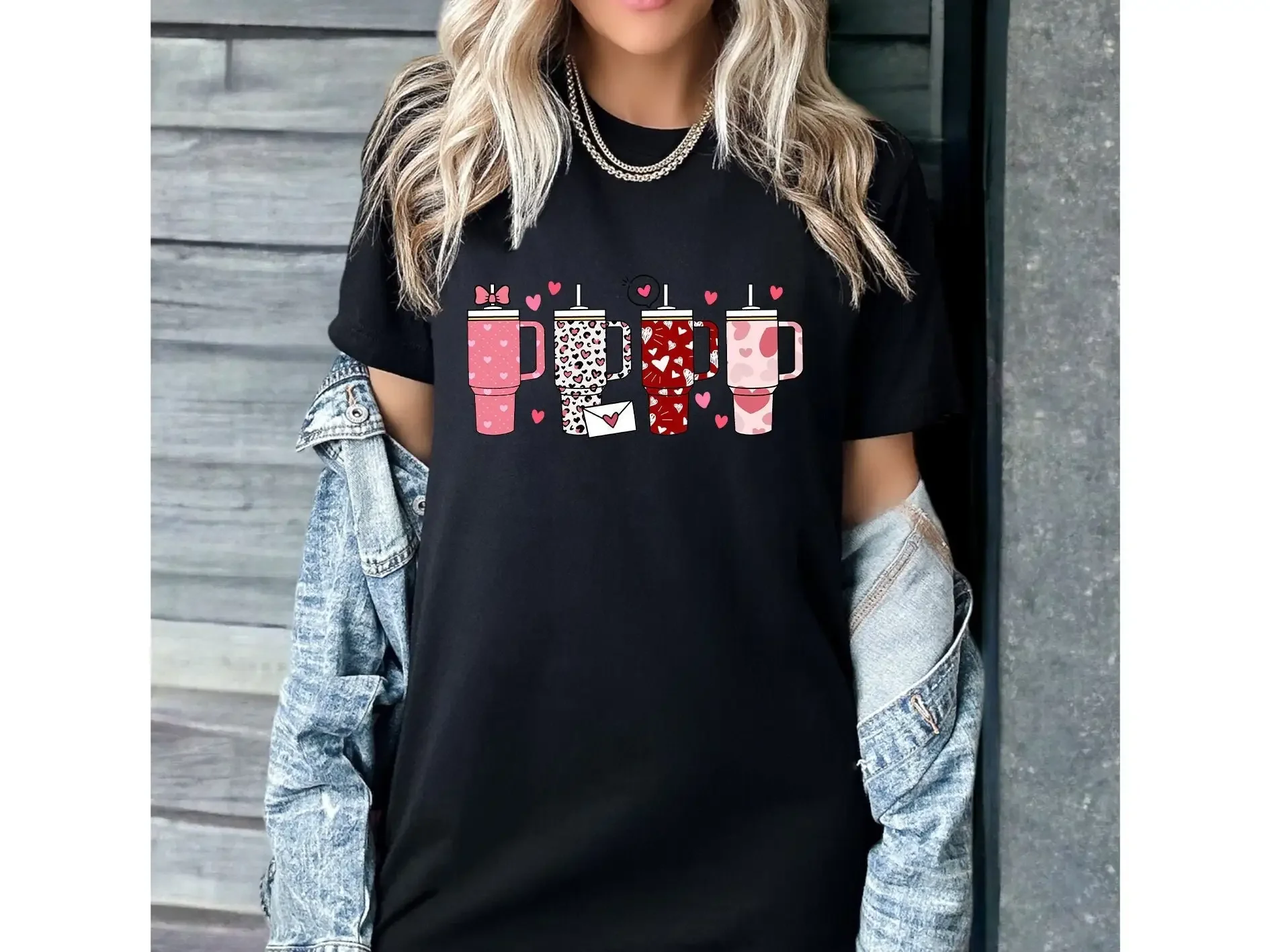 Retro Valentine T Shirt Obsessive Cup Disorder s Day SweaT Heart Holiday Love for Her Him
