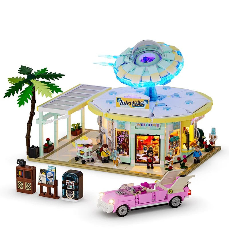 

Lights Highways Travel Blocks Flying Saucers Cars Restaurants Street Scenes Building Models Ornaments Gifts