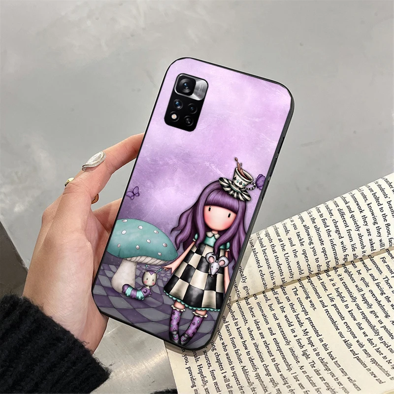 Cute Cartoon Girl Kid santoro_gorjuss Phone Case for Xiaomi Redmi note 13 12S 12 Pro 11S 11 10 Pro 10S 12S Redmi 10 10C 9C 13C