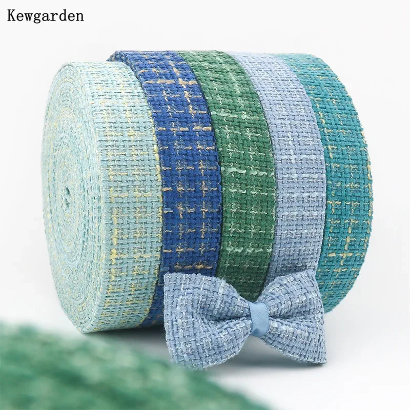 Kewgarden Plaid Fabric Layerling Cloth Ribbons 2