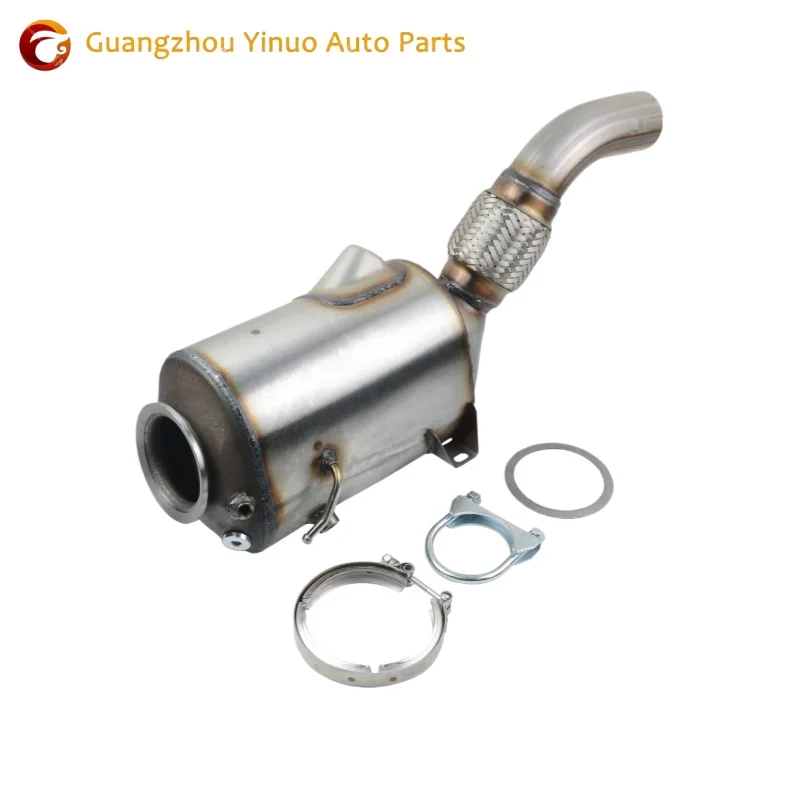 YINUO Three Way Catalytic Converter for for BMW 325d 330d 525d 530d 18307806413 18307806411 18304717412 18307812875 18307808235 view 4