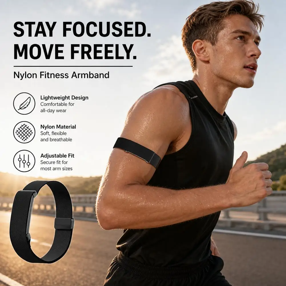 Nylon Elastic Magnetic Buckle Bracelet for Google Fitbit Air Arm Strap Universal Compatible with Various Models