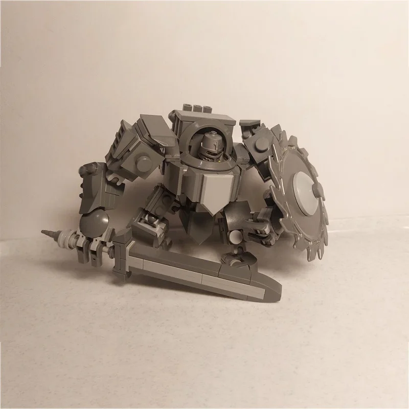 Populaire games 40K Modelbouw Moc Bricks Hammer Battle Mech Collection Technologie Blokken Cadeau Modulair Kerstspeelgoed DIY-sets