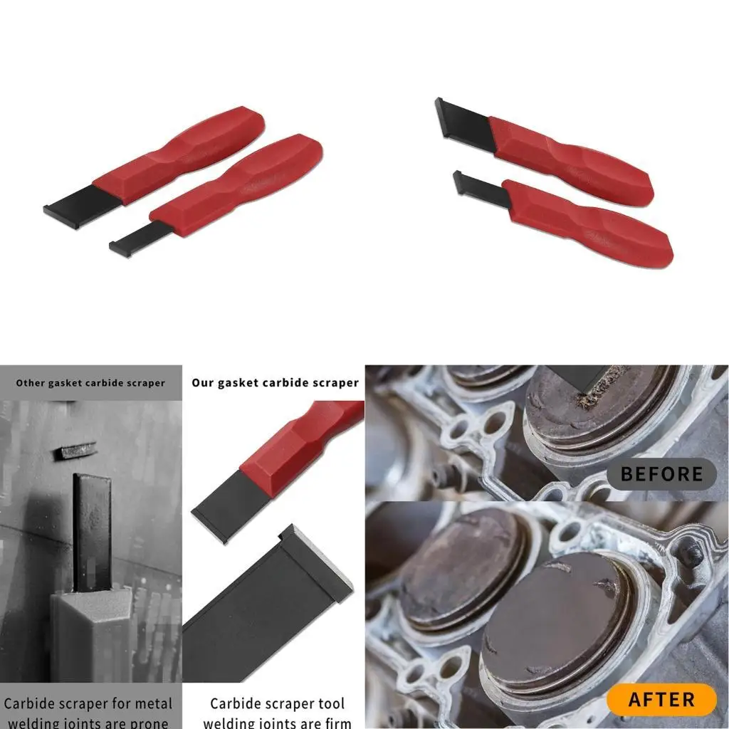 

Sturdy Gaskets Removal Tool 2 Piece Set With 1-1/4 And 5/8Inch Edges D2RD