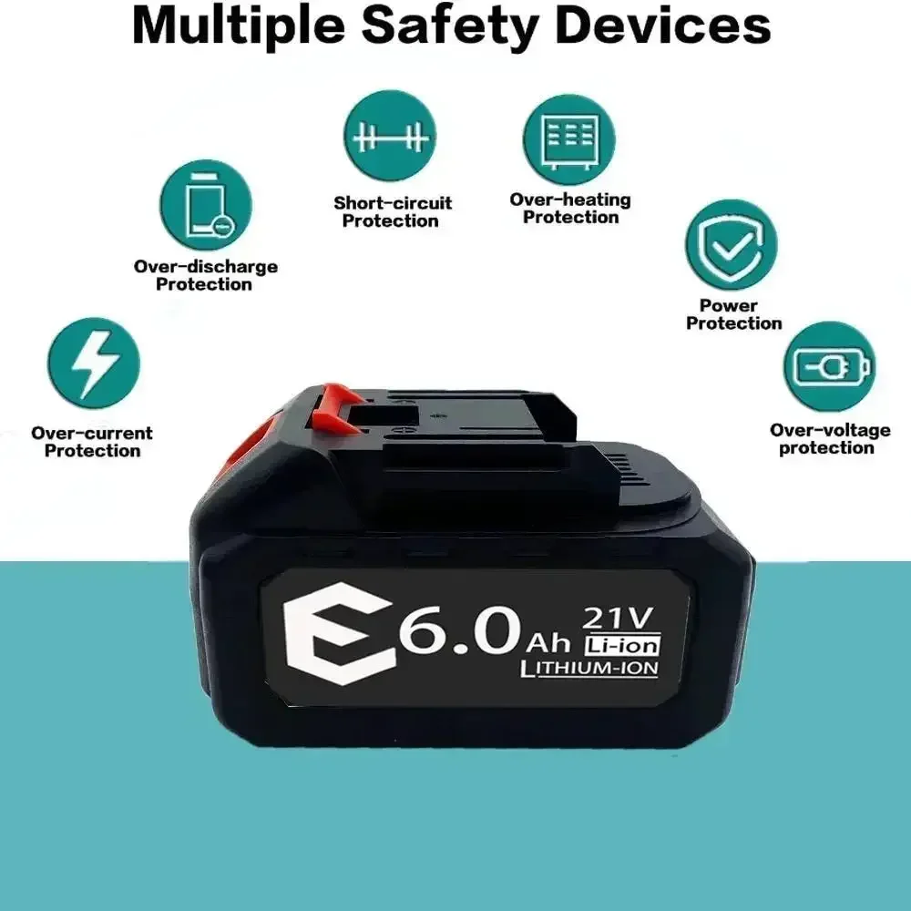 21v makita 3ah electric tool 6AH 9AH high-power durable lithium battery,for Makita 21V electric tool high voltage water gun