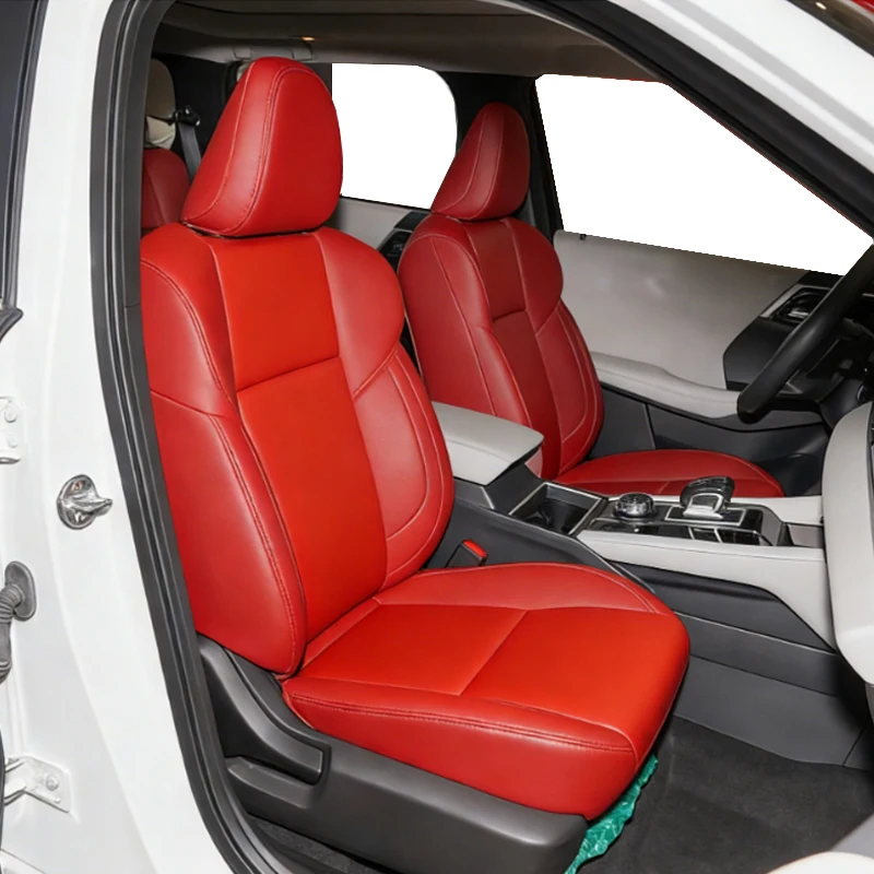 

Специальные чехлы для сидений автомобиля Mitsubishi Outlander 2022 2023 2024, 5 мест, из искусственной кожи, полный комплект