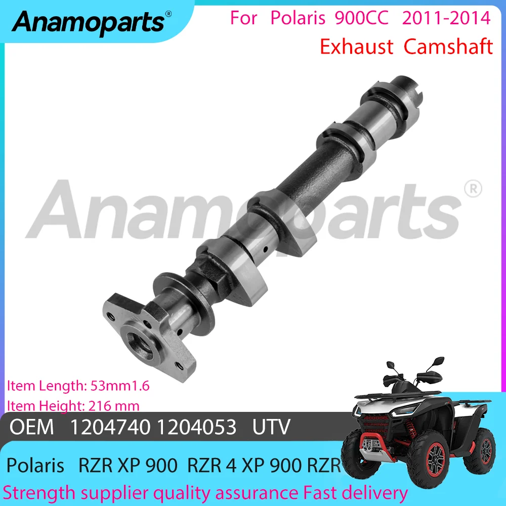 

Motorcycle engine Repair Exhaust camshaft assembly fits for 2011-2014 Polaris RZR XP 900 RZR 4 900CC 1204740 1204053