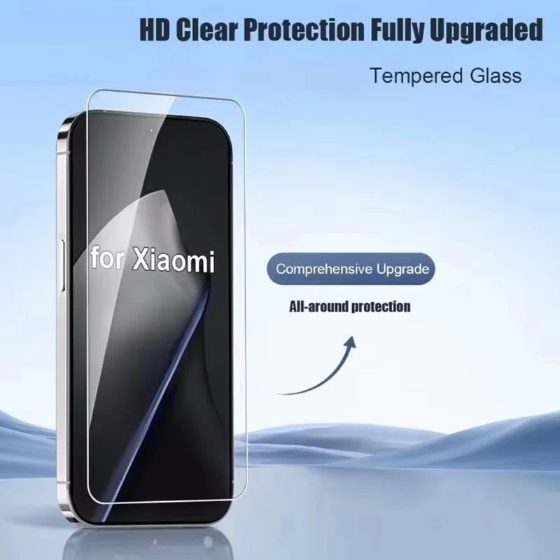 1-5PCS HD Full Cover Screen Protector For Poco F7 M7 X7 Pro F7 X7 M7 X6 F6 M6 Pro X5 F5 Pro M5S Easy Installation Dust Free Film
