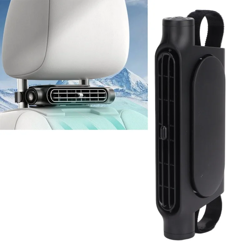 

USB Backseat Car Fan 3 Wind Speeds Powerful Recirculating Air Low Noise Car Cooling Fan For Backseat SUV RV