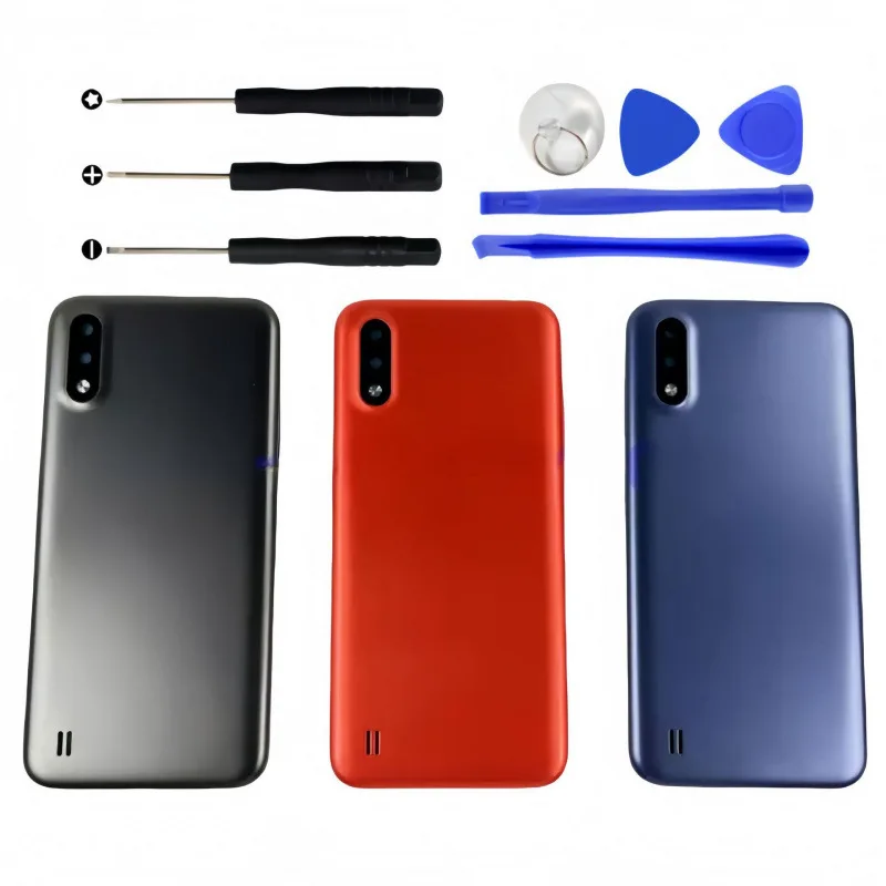 Adecuado para la cubierta trasera de la batería del teléfono móvil Samsung A01 SM-A015F/DS SM-A015M