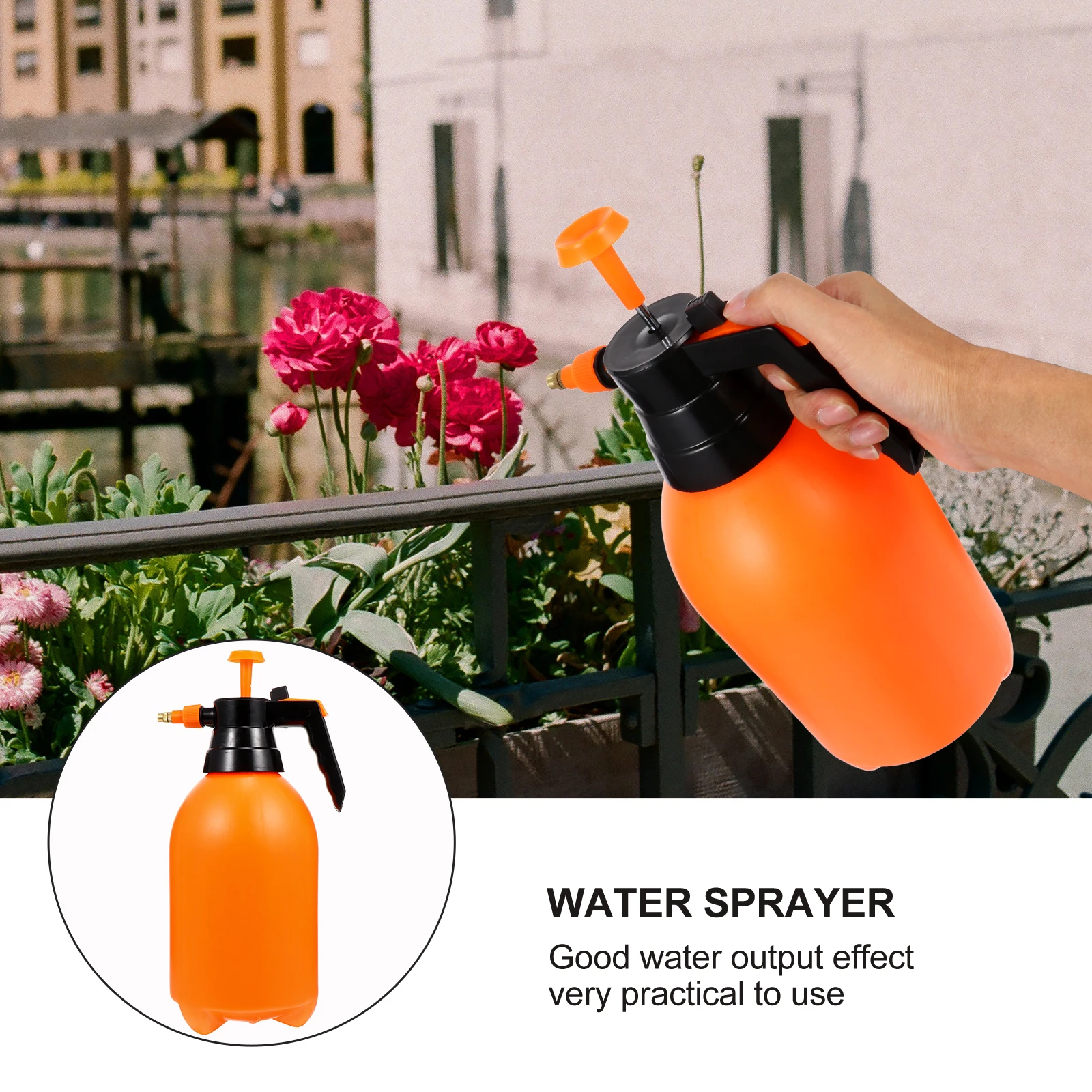

Durable Plastic Garden Watering Can Pressure Sprayer Practical For Long Lasting Use Horticulture Supplies