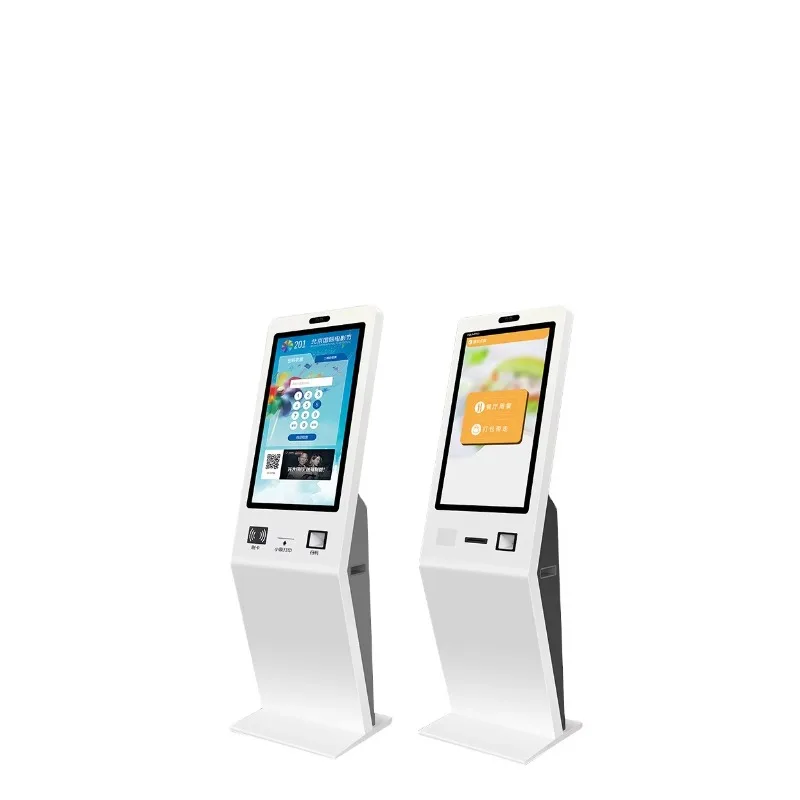 21,5 Zoll Theken-LCD-Selbstbedienungs-Kiosk Selbstbestell-Kiosk Android-Betriebssystem Restaurant-Bestell- und Zahlungs-Kiosk