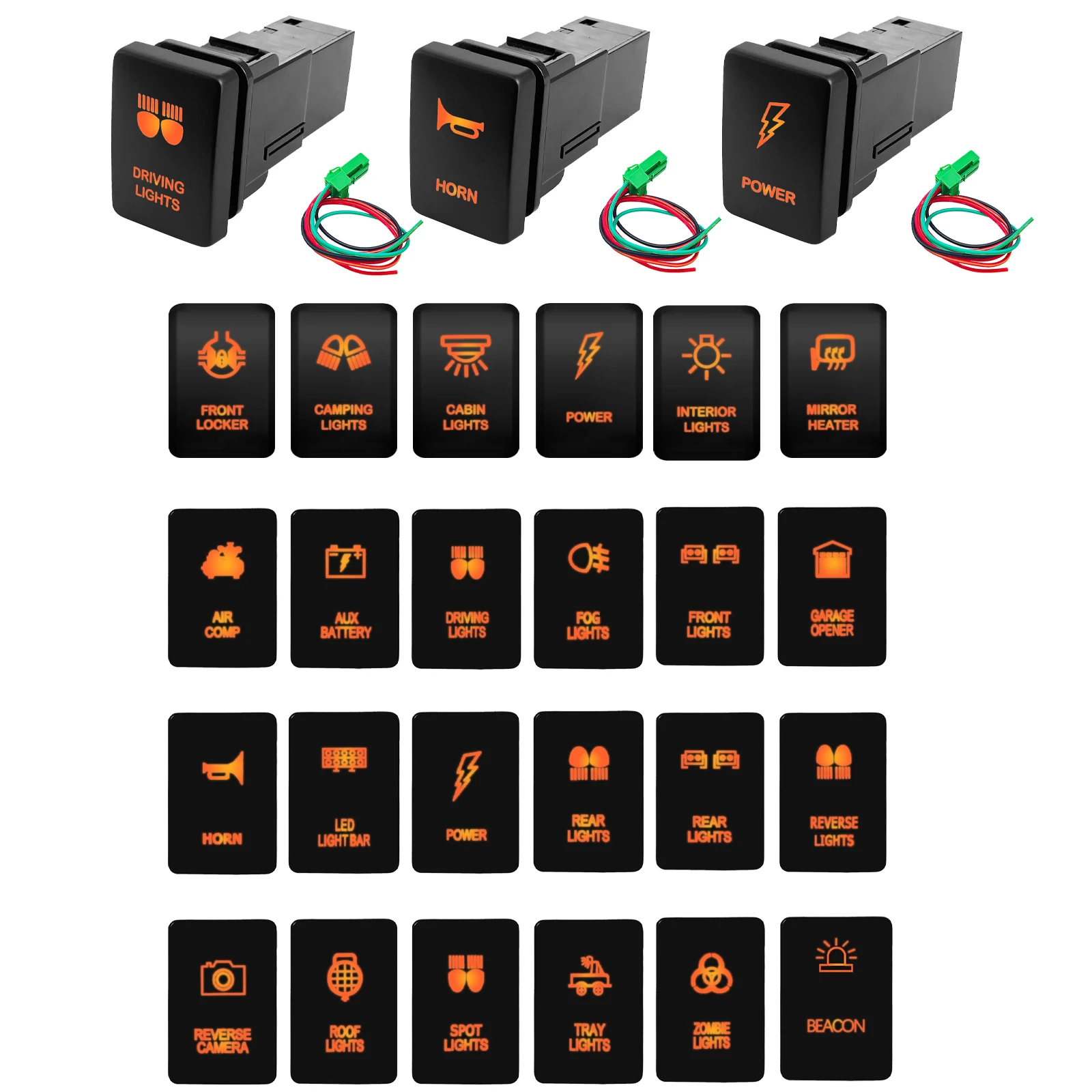 12V Led Push Switch…