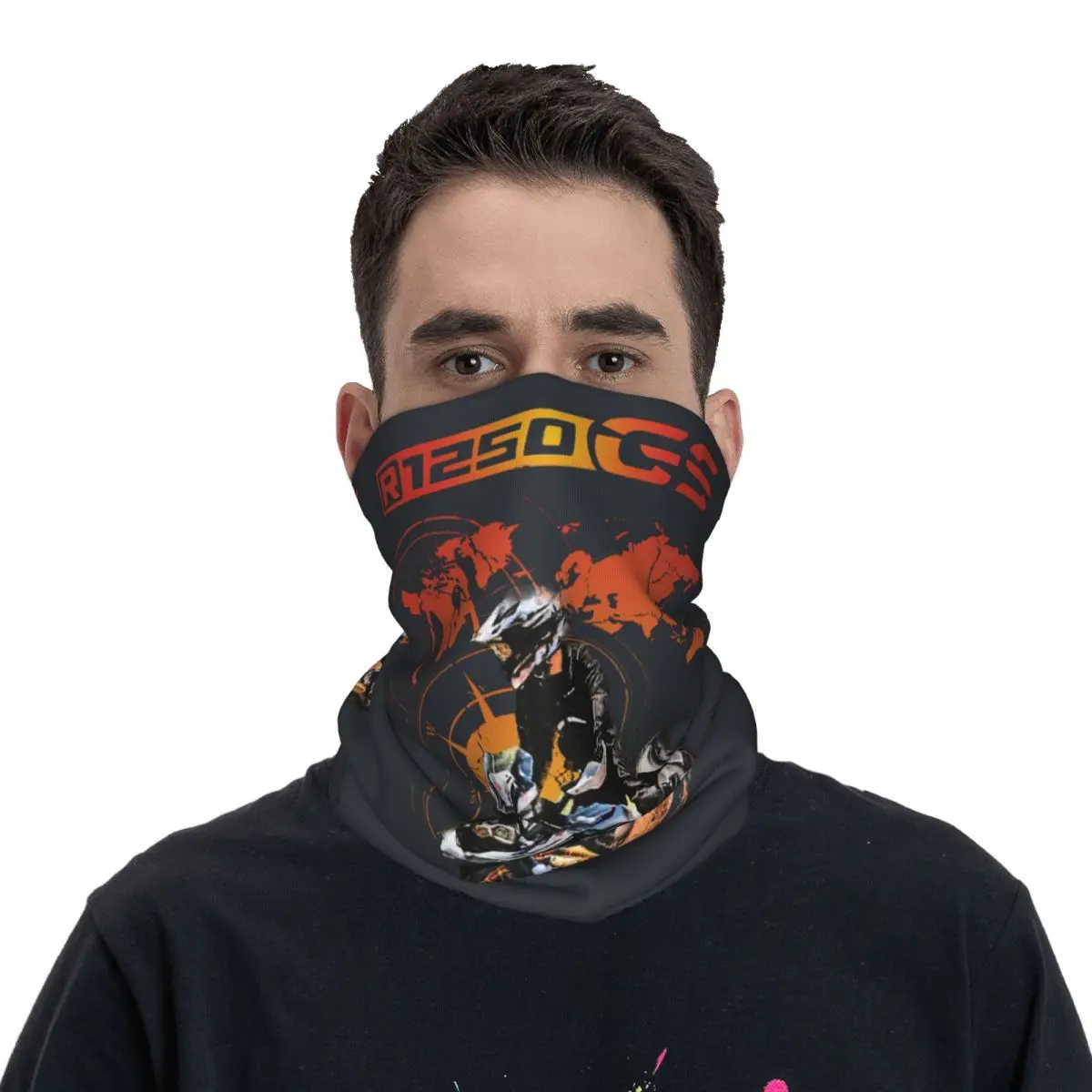 R 1250 GS Bandana Neck Cover Motorcycle Club Motorcycles Moto Face Scarf Cycling Scarf Hiking Unisex Adult Washable