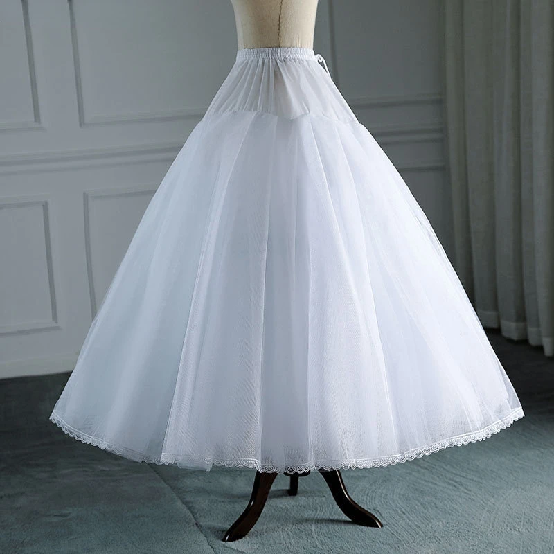 8 Layers Top Sale Newly Designed Boneless Skirt Bride Wedding Petticoat Womens Underskirt for Wedding Dress