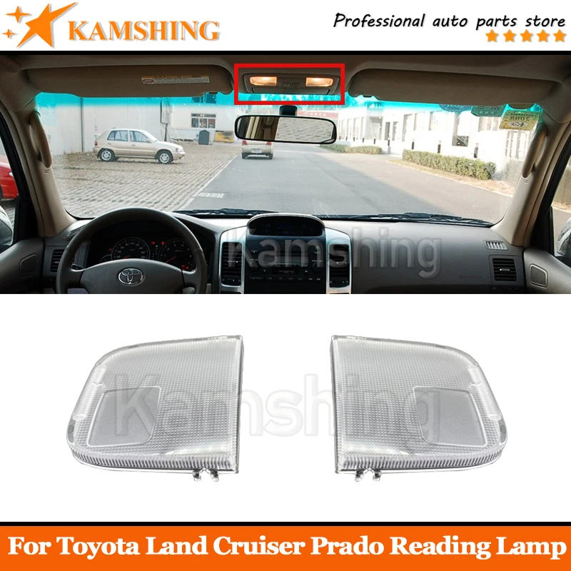 For Toyota Land Cruiser Prado 03-09 Overhead Sunroof Reading Light Indoor Roof Ceiling Light Night Interior Dome Lamp