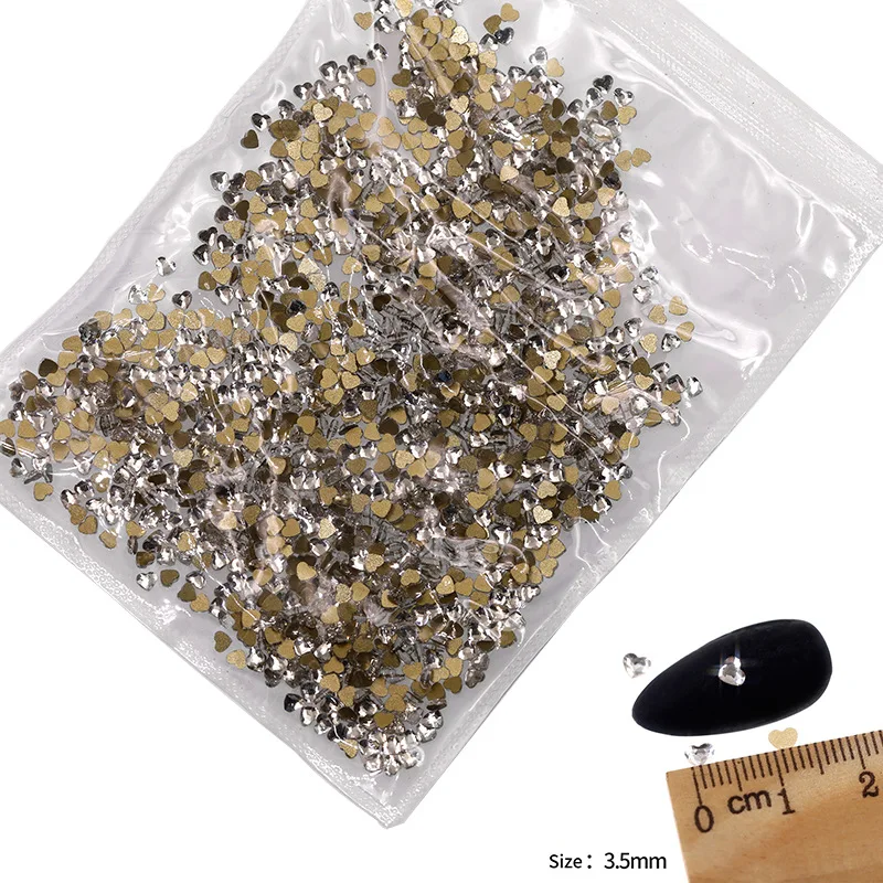 VDD P581-P616/P516/P552/P565 Großhandel 1440 Stück Glas-Kristall-Strasssteine Flachboden-Form für Nagelkunst, DIY-Bastelarbeiten und Dekoration – Detail 25