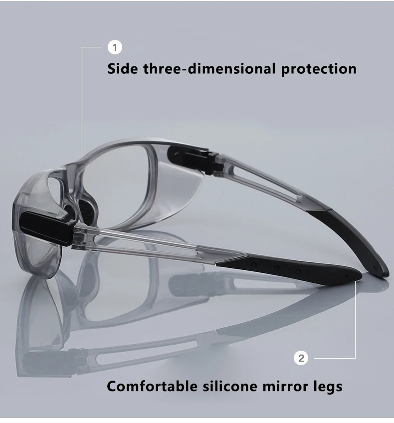 Mann Woma Radsport Sport brille Wind-und sand beständige multifunktion ale Schutzbrille optische Rezept rahmen 8082 – Detail 5