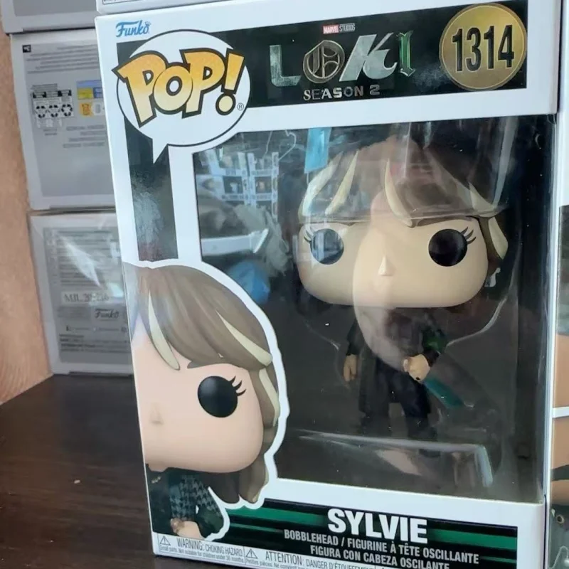 Original funko pop sylvie edição limitada ação anime figura modelo ornamento decoração de vinil estátua boneca brinquedos colecionáveis presente