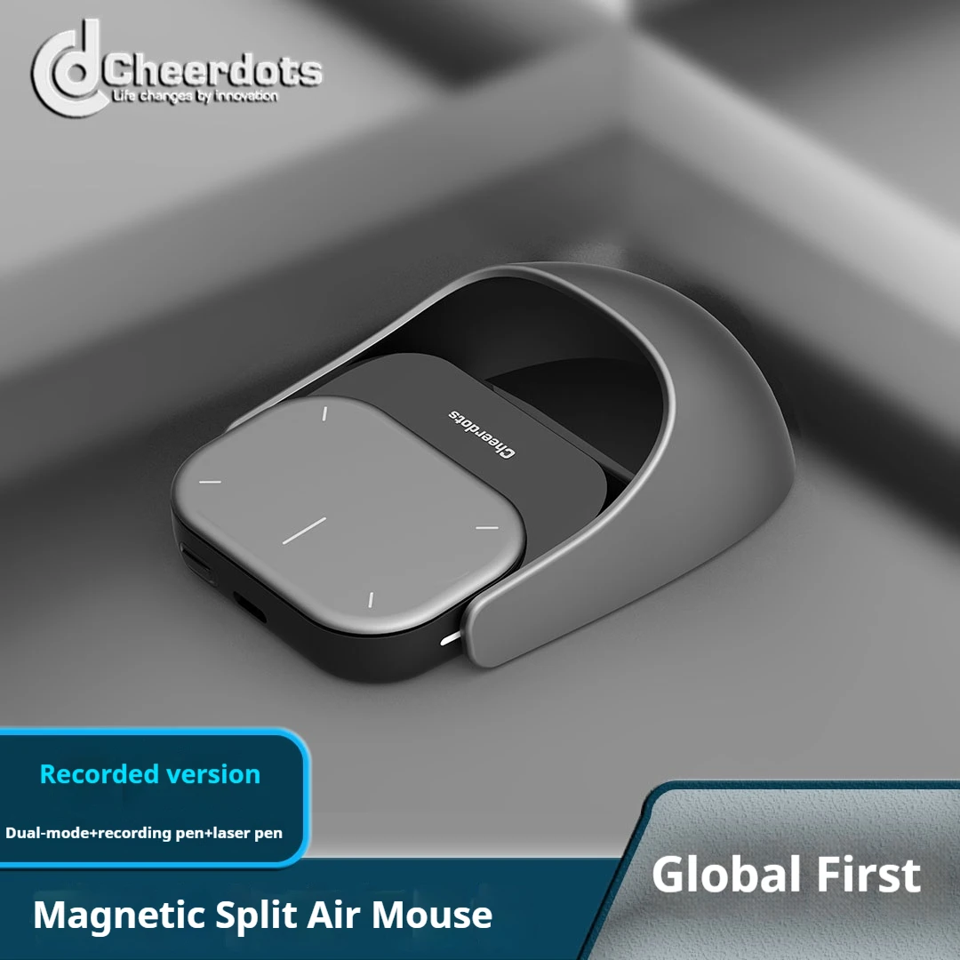 Cheerdots 2 Air Mouse Ai Intelligent Touchpad Speech Pen Wireless Lightweight Three-In-One Mouse Wireless Bluetooth Laser Pen