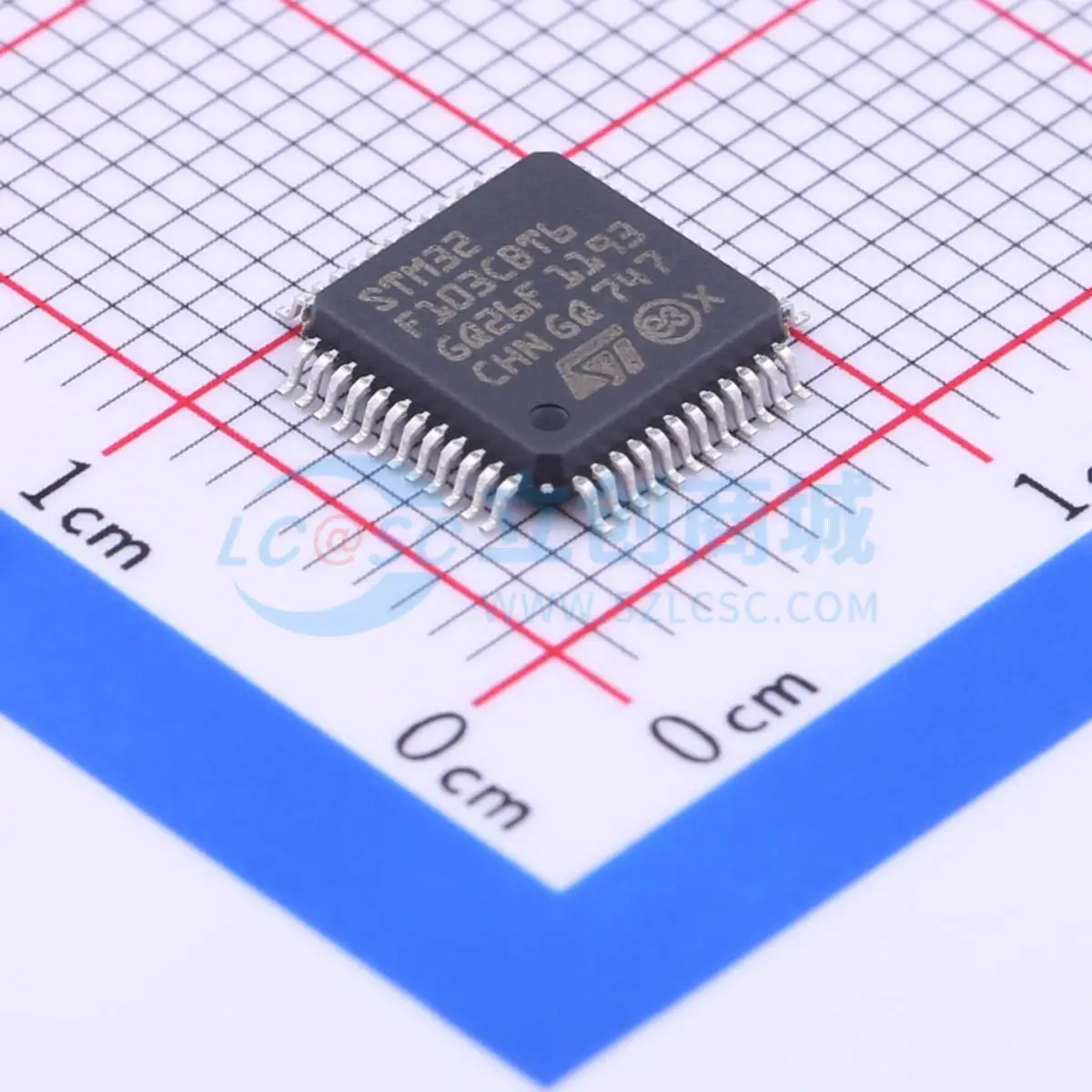 6pcs STM32F103CBT6 LQFP-48(7x7) ARM Cortex-M3 72MHz MCU Microcontroller IC Chip