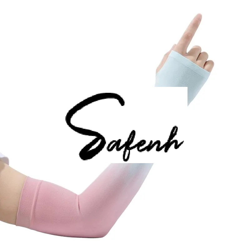 

Summer Gradient Ice Sleeve Sunscreen Thin Arm Sleeves For Driving UV Protection Outdoor Cycling