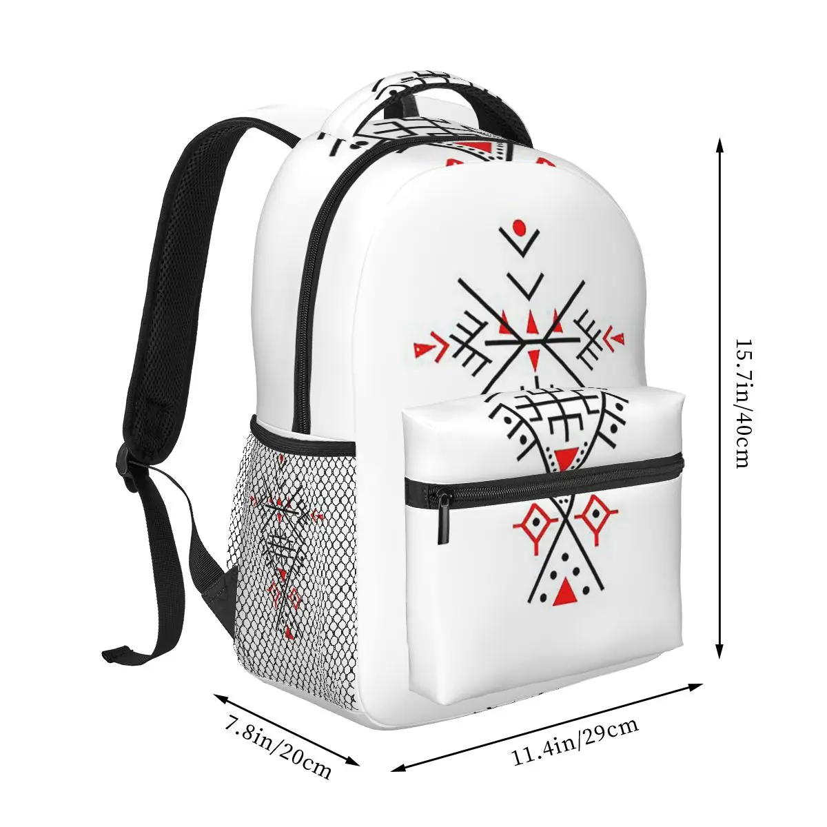 Kabyle Jewelry Amazigh Africa Ethnic Style Backpacks Boys Girls Bookbag Students School Bags Cartoon Kids Rucksack Shoulder Bag