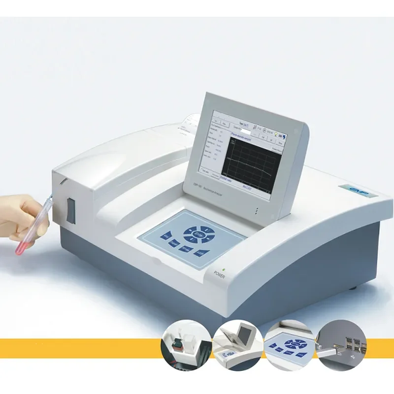 for EMP-168 Popular Model High Performance Semi-automatic Biochemical Analyzer Blood Testing Machine