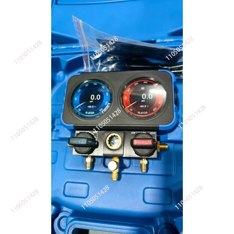 digital display colorful screen refrigerant plus fluorine electronic watch double watch 72 kinds of refrigerant built-in