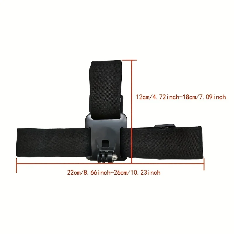 Adjustable head-mounted mobile phone camera fixed bracket first-person perspective shooting live broadcast headband bracket