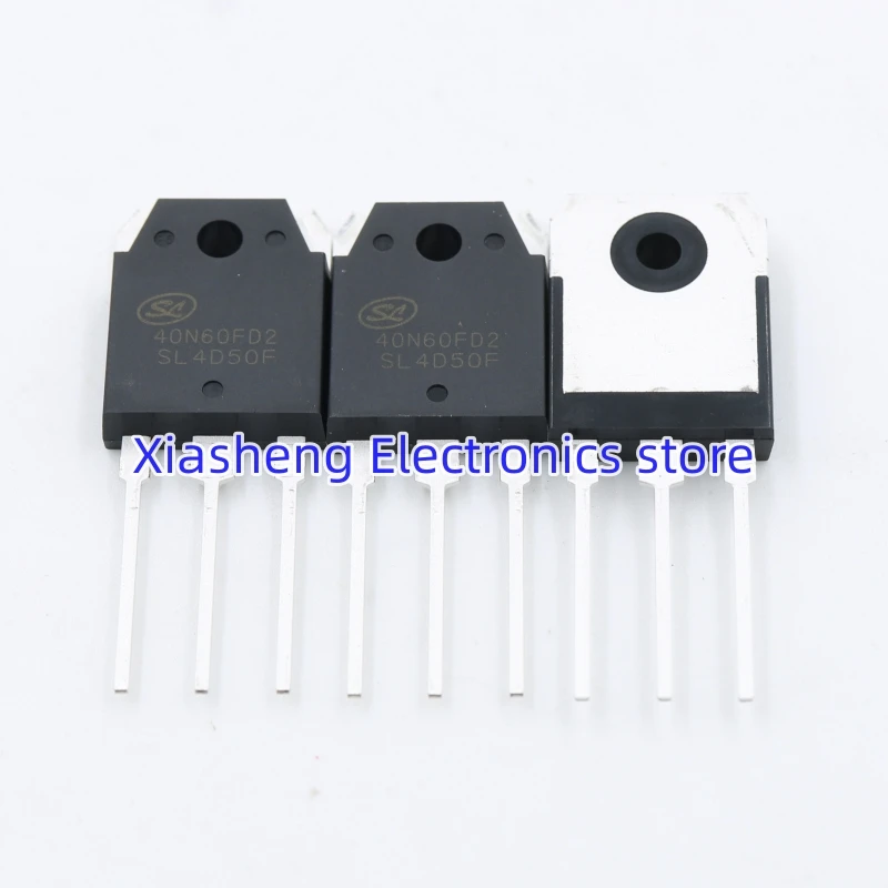 

New Original 5Pcs SGT40N60FD2PN 40N60FD2 TO-3P 40A 600V IGBT Field-effect Transistor Powerful Transistors Good Quality