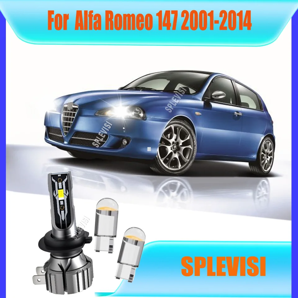 

Auto Automotive Super Bright White H7 LED Headlight Headlamp For Alfa Romeo 147 2001 2002 2003 2004 2005 2006 2007 2008-2014