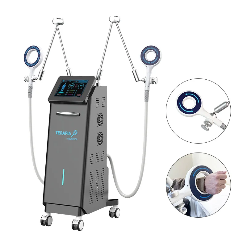 6 Tesla Physio Magneto Equipment Health Gadgets EMTT Machine For Joint Disease Pain Therapy And Sport Injury With Water Cooling