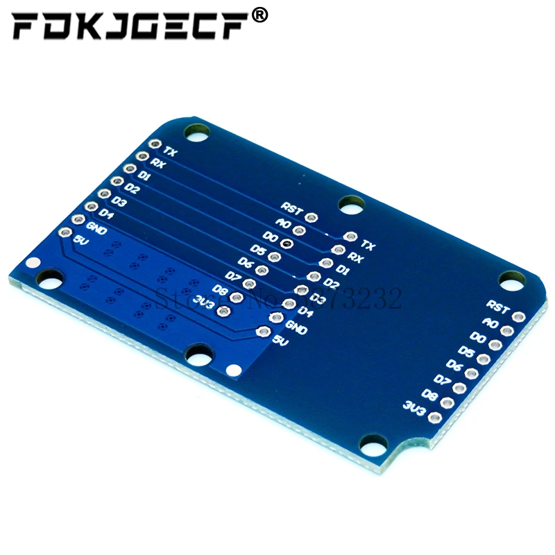 Breadboard Expansion Board Module Double Socket Dual Base Triple Base For Wemos D1 Mini With Pins