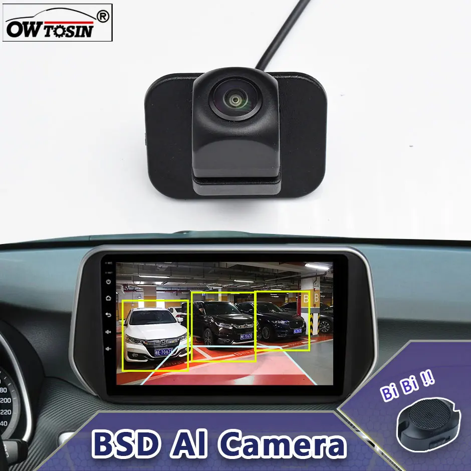 

AHD 1080P ADAS AI Car Vehicle view Camera For Mazda CX-3 2015 2016 2017 2018 2019 BSD Blind Spot Radar Alarm Monitor