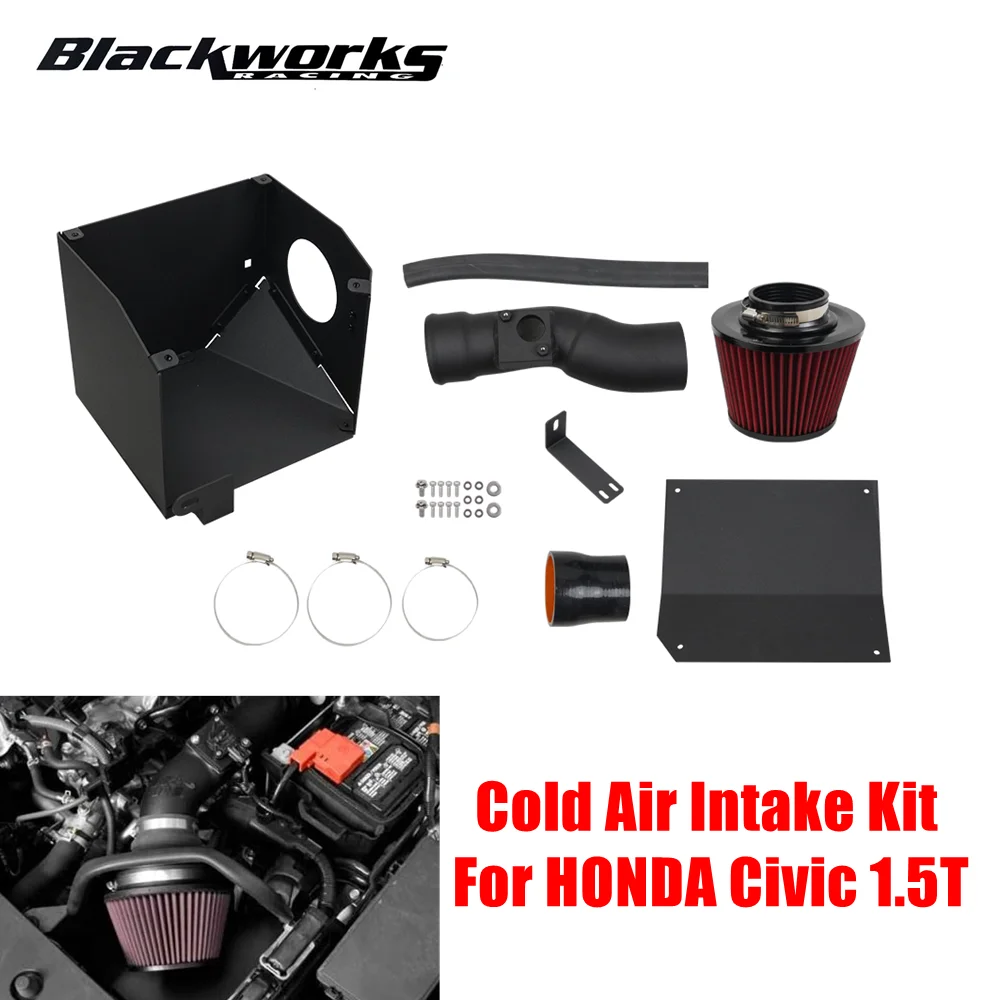 

Впускная труба холодного воздуха Civic подходит для комплекта впуска холодного воздуха с фильтром с высоким расходом впуска, подходит для HONDA Civic 1.5T