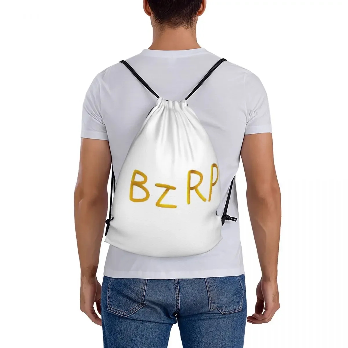 Mochila de estilo Casual para estudiantes, bolsa deportiva con cordón, portátil, de viaje, BZRP