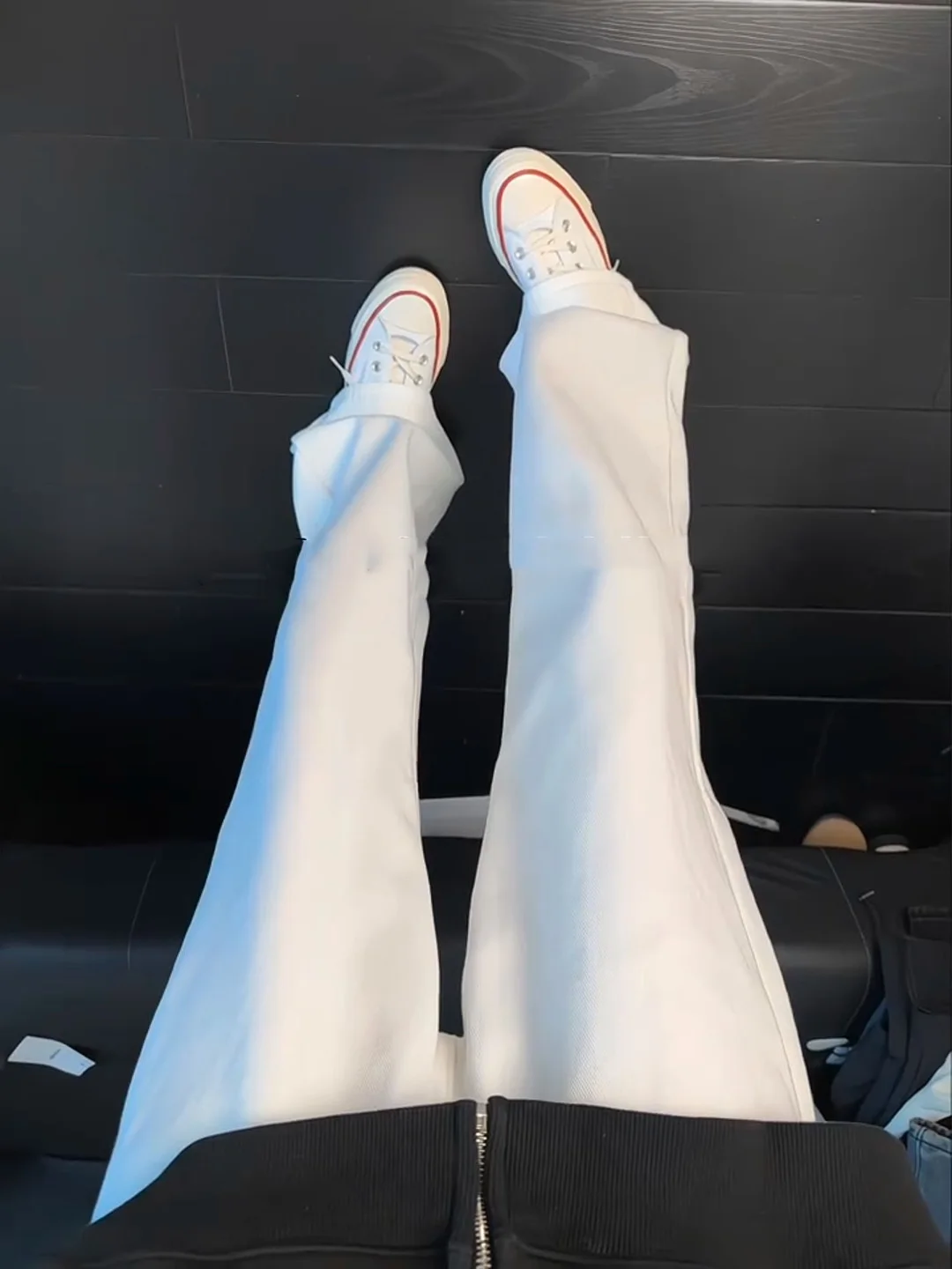 

Men's Winter Fleece Lined Bootcut Jeans Straight Leg Slimming Trousers Cleanfit Style mid Waist Zipper Casual Jeans