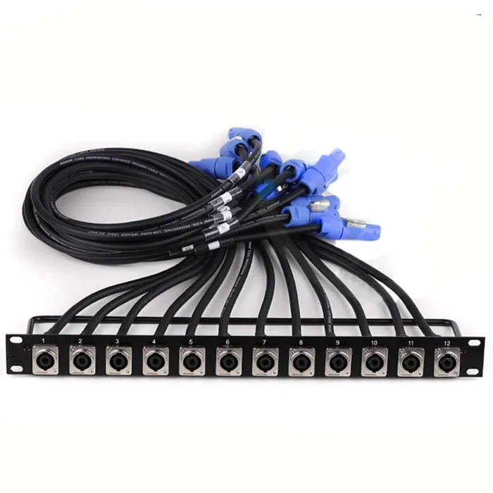 

TKG 2*2.5mm² 12 horns speaker speakon cable sound system audio audio cabinet panel bracket